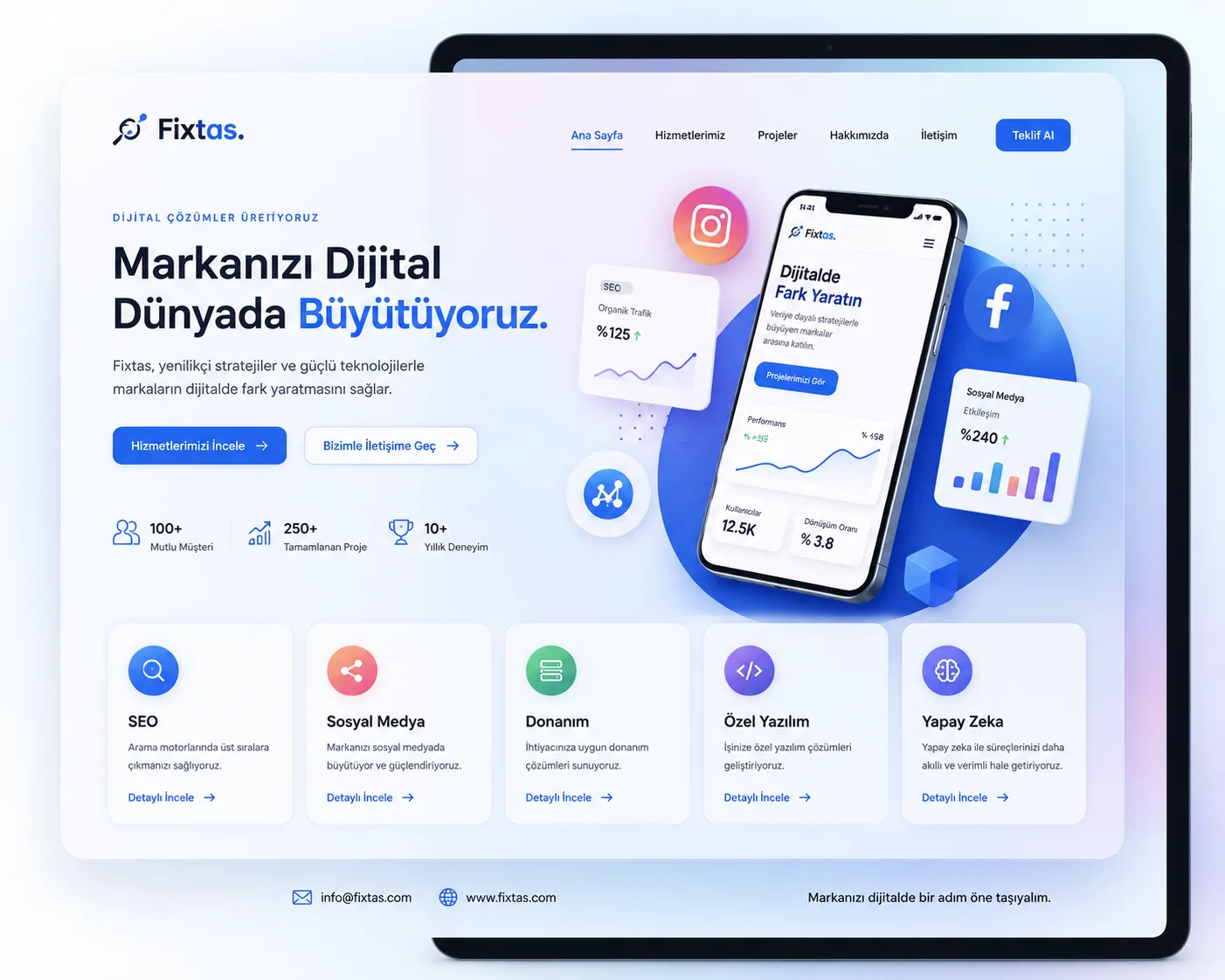 We Produce Works That Leave A Mark In The Digital World. - Kurumsal Çalışma Alanı