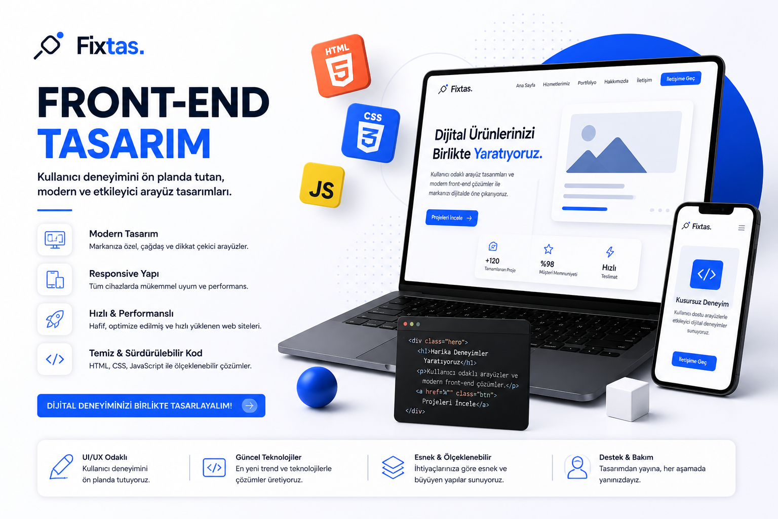 Front-End Design Hizmeti